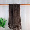 Long Brown Scarf - Reevo