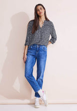 Load image into Gallery viewer, 344581- Patterned Tunic Top - Navy - Street One