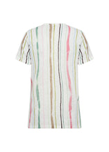 Load image into Gallery viewer, Multi Colour Stripe T-shirt - Soya Concept