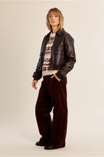 Load image into Gallery viewer, Chocolate Woven Jacket - Molly Bracken