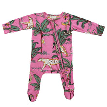 Load image into Gallery viewer, Pink Safari Babygro - Powell Craft