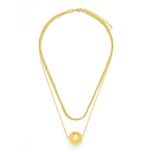 Load image into Gallery viewer, T109NYA - Layered Ball Necklace - Knight - Day