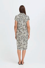 Load image into Gallery viewer, Short Sleeve Pattern Shirt Dress - b.young