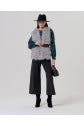 Load image into Gallery viewer, Charcoal Grey Wide Leg Trousers - Surkana