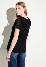 Load image into Gallery viewer, 321517- Black Rib Hoody - Cecil