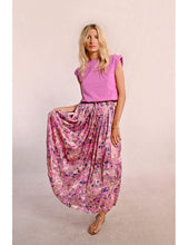 Load image into Gallery viewer, 1662- Shimmer Print Skirt - Molly Bracken