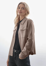 Load image into Gallery viewer, 212331- Mocha Velour Overshirt- Street One