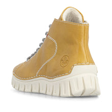 Load image into Gallery viewer, Yellow Fur Lined Boot - Rieker