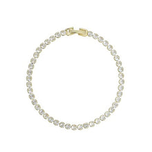 Load image into Gallery viewer, Dakota Gold Tennis Bracelet- Knight &amp; Day Jewellery