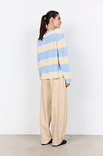 Load image into Gallery viewer, Sky Blue Stripe Knit Jumper - Soya Concept