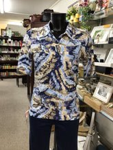 Load image into Gallery viewer, 6568 - Abstract Print Polo Shirt - Rabe