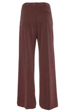 Load image into Gallery viewer, Black &amp; Choko Wide Leg Pull Up Trouser With Contrast Panel - Naya