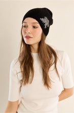 Load image into Gallery viewer, Ladies Knitted Hat Black - Molly Bracken