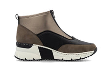 Load image into Gallery viewer, Zip up Front Shoe - Gold - Rieker