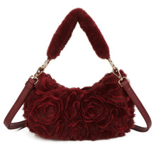 Load image into Gallery viewer, Fur Mix Shoulder Bag