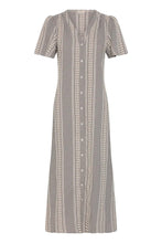 Load image into Gallery viewer, Black Check Design Dress - Fransa