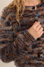 Load image into Gallery viewer, Denim Blue Knitted Cardigan - Molly Bracken