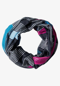 572537 - Foil Print Loop Scarf - Cecil