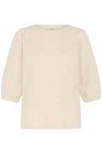 Load image into Gallery viewer, Oxford Tan Check Top- Fransa