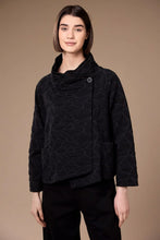 Load image into Gallery viewer, Textured Cross Over Jacket - Peruzzi