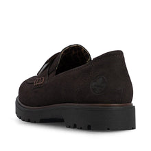 Load image into Gallery viewer, Brown Buckle Loafer - Rieker