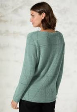 Load image into Gallery viewer, 322389- Glaced Green Featheryarn Jumper - Cecil