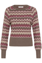 Load image into Gallery viewer, Zig Zag Stripe Jumper - B.Young