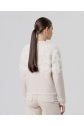 Load image into Gallery viewer, Cream &amp; Beige Jacquard Crew Neck Jumper - Surkana
