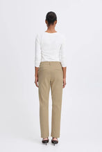 Load image into Gallery viewer, Tan Colour Straight Leg Trousers - b.young