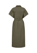 Load image into Gallery viewer, Khaki Shirt Dress - Soya Concept