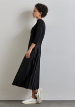 Load image into Gallery viewer, 144225- Black Plissee Dress - Street One