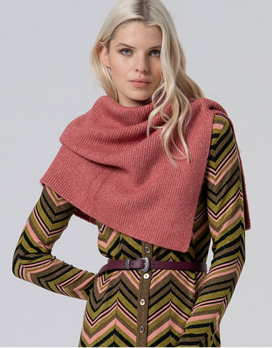 Asymmetrical Short Poncho - Surkana