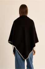 Load image into Gallery viewer, Ladies Woven Scarf Black - Molly Bracken