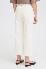 Load image into Gallery viewer, Wide Leg White Denim Jeans - Fransa