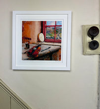 Load image into Gallery viewer, Between the Jigs &amp; the Reels small white frame art