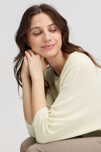 Load image into Gallery viewer, Cream Knitted Jumper - Fransa