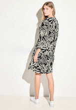 Load image into Gallery viewer, 143867- Black Print Linen Dress - Cecil