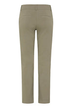 Load image into Gallery viewer, Khaki Straight Leg Trousers - b.young