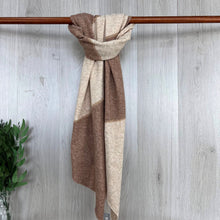 Load image into Gallery viewer, 2 Tone Wool Scarf