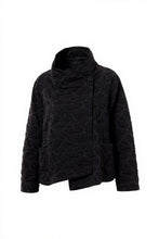 Load image into Gallery viewer, Textured Cross Over Jacket - Peruzzi