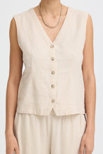 Load image into Gallery viewer, Cream Waistcoat - b.young