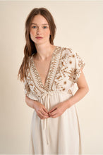 Load image into Gallery viewer, Long Embroidered Dress - Molly Bracken