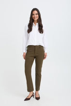 Load image into Gallery viewer, Straight Leg Trousers Green - B.Young