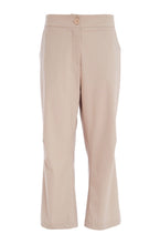 Load image into Gallery viewer, Biscuit Straight Leg Trouser With Knee Dart - Ora