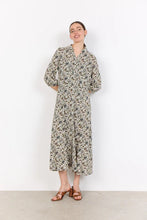 Load image into Gallery viewer, Blue Printed Dress - Soya Concept