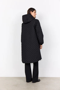 Black Quilted Jacket - Soya Concept