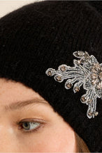 Load image into Gallery viewer, Ladies Knitted Hat Black - Molly Bracken