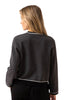 Grey Cardigan - Marble