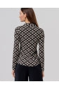 Load image into Gallery viewer, Black Print Collar Shirt - Surkana