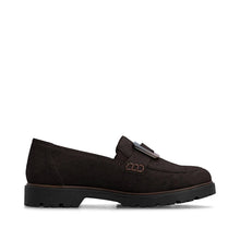Load image into Gallery viewer, Brown Buckle Loafer - Rieker